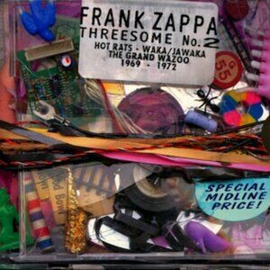 frank zappa threesome #2 2002 3 cd box set - hot rats grand wazoo waka jawaka